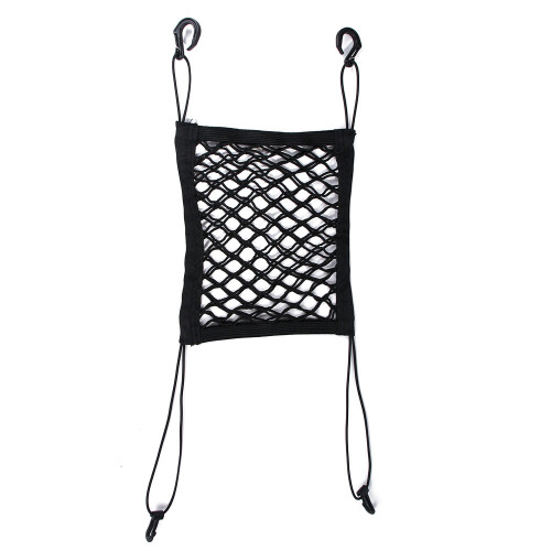 Car Seat Barrier, Easy Access Stretchable Mesh Safety Net For Multi-compartment Storage Pet Travel Accessory