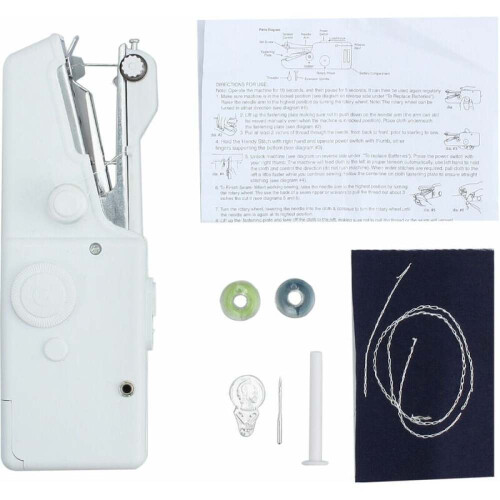 Sew-Easy Companion, Μίνι Φορητή Ηλεκτρική Ραπτομηχανή Χειρός για Γρήγορο Ράψιμο, ο 1