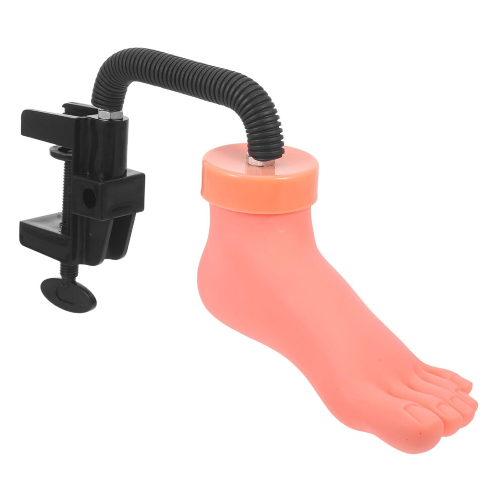 Practice Nail Foot Mannequin with Realistic Skin Touch for Pedicure and Nail Art Training