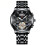 Automatic Watch for Men Featuring Luminous Hands and Waterproof Performance, Incorporating Skeleton Dial Design and Calendar Display Window, Luxury 1