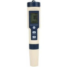 Testeur d'eau numérique haute précision, affichage du test de salinité et compensation automatique de température pour des mesures précises.