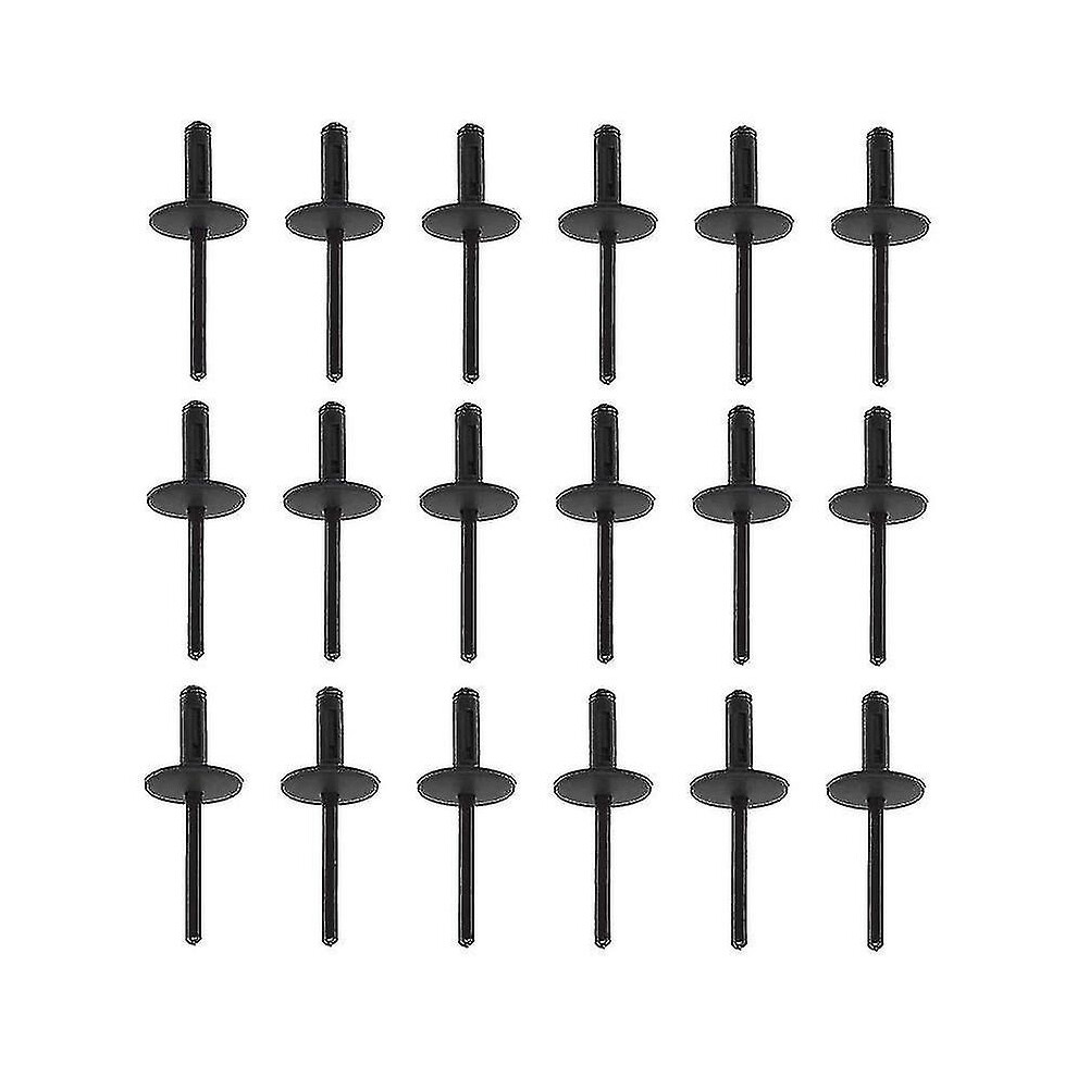 Black Nylon Rivets For Seamless Auto Repair, 100Pcs Nylon Rivet Ensuring A Durable And Practical Fix, Compatible With Bmw Interiors And Beyond, 9423501424020