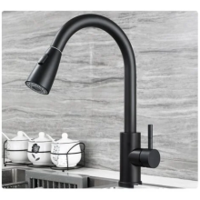 Protection d'évier innovante, robinet en acier inoxydable à hauteur ergonomique pour la cuisine et la salle de bain, tuyau en silicone