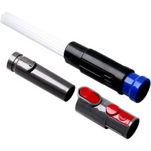 Acessórios flexíveis para aspirador de pó, acessório universal portátil para adaptadores e fácil limpeza, conjunto de microacessórios para uso