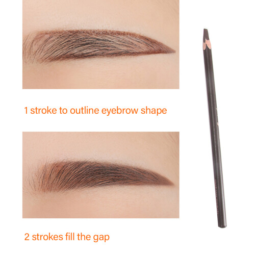 Προμήθειες Microblading Αποφλοιωμένο μολύβι φρυδιών, σετ μολυβιών φρυδιών γρήγορου 1