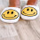 Παντόφλες Happy Face για άνδρες και γυναίκες, μαλακά, βελούδινα, ζεστά παπούτσια 3