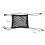 Car Seat Barrier, Easy Access Stretchable Mesh Safety Net For Multi-compartment Storage Pet Travel Accessory 2