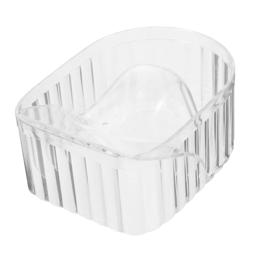 Clear Acrylic Nail Soaking Bowl Set of 2 â Reusable Gel Polish Remover for Manicure and Salon Use