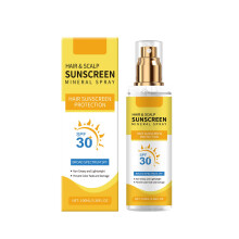 Hair Scalp Sunscreen Spray SPF 30 Mineral UV Protection, Coconut Enriched, 100ml Travel Size