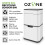 Tower Tower Ozone Recycling Sensor Bin, 50L, Hands Free Opening, Carbon Filter, White T938021WHT 3