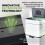 Tower Tower Ozone Recycling Sensor Bin, 50L, Hands Free Opening, Carbon Filter, White T938021WHT 8