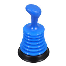 Toilet Plunger and Sink Plunger for Quick Drain Clearing in Bathroom and Kitchen