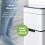 Tower Tower Ozone Recycling Sensor Bin, 50L, Hands Free Opening, Carbon Filter, White T938021WHT 7