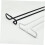 Wine Glass Rack Under Cabinet Iron Hanging Stemware Holder for Kitchen Bar Storage Display 2