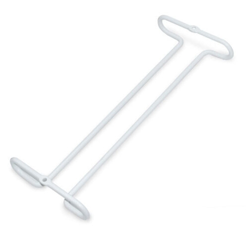 Wine Glass Rack Under Cabinet Iron Hanging Stemware Holder for Kitchen Bar Storage Display