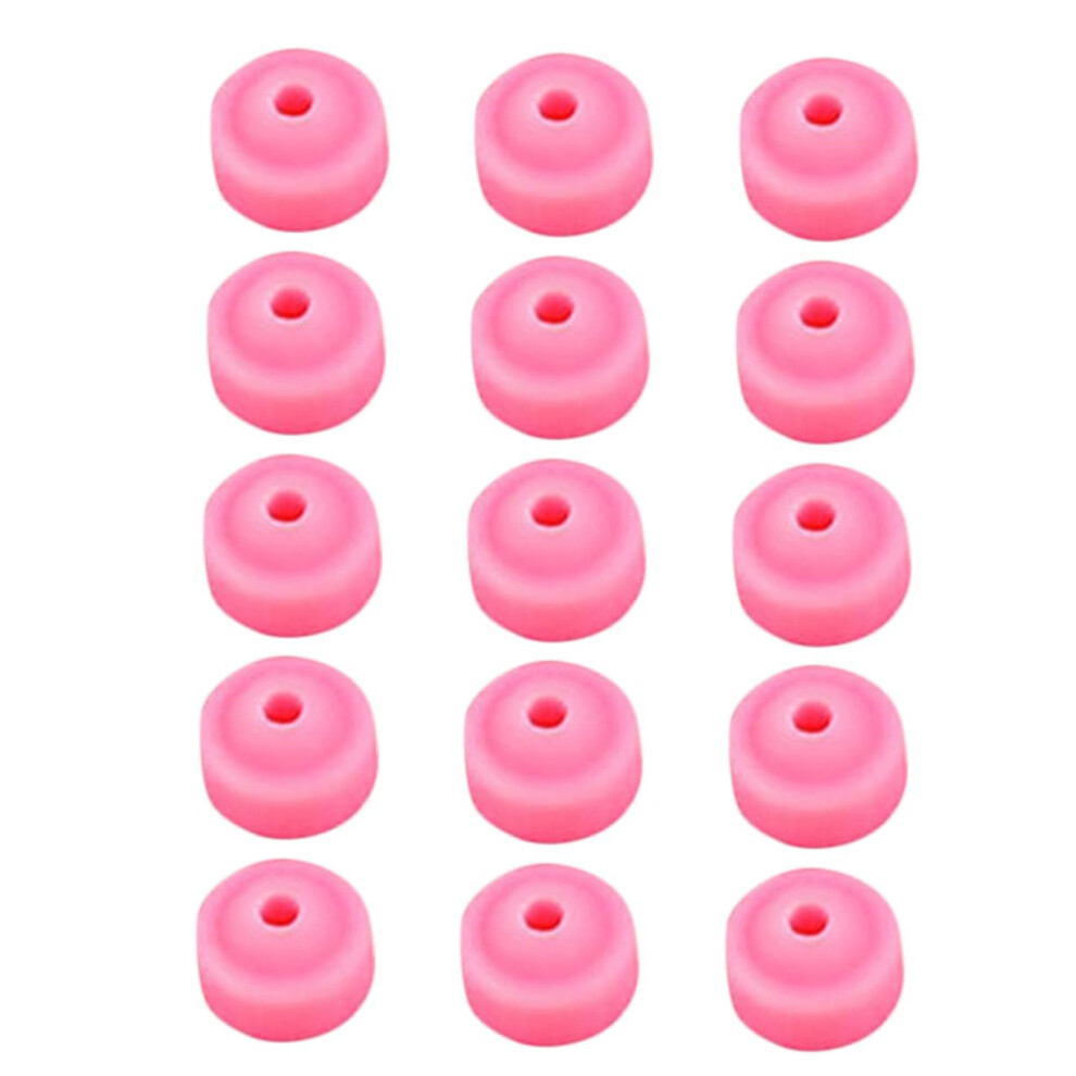 15pcs Silicone Nail Drill Dust Cover and Bit Holder for Dust Protection and Secure Storage