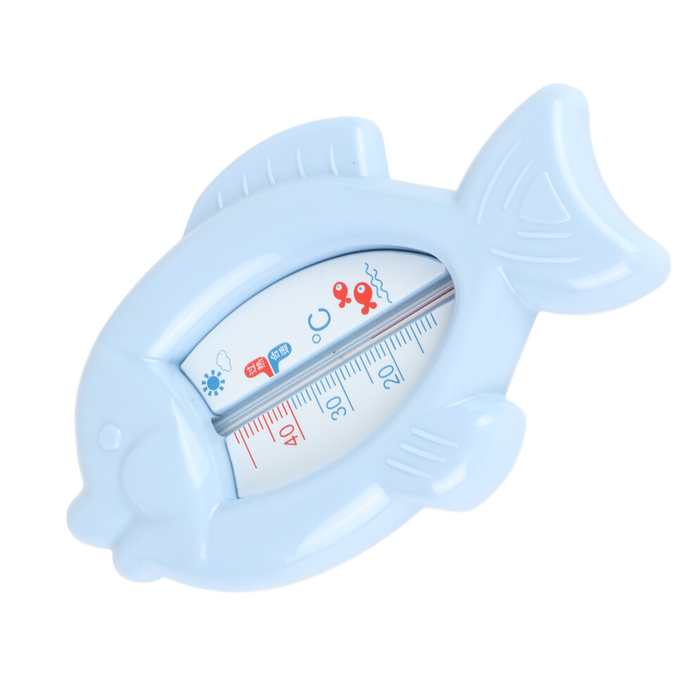 Blue Cute Fish Shape Baby Bath Thermometer, 14.5X9.5cm,