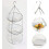 Hanging Fruit Basket 3Tier RustResistant Iron Storage Organizer with Drain Design for Kitchen 4