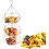 Hanging Fruit Basket 3Tier RustResistant Iron Storage Organizer with Drain Design for Kitchen 5