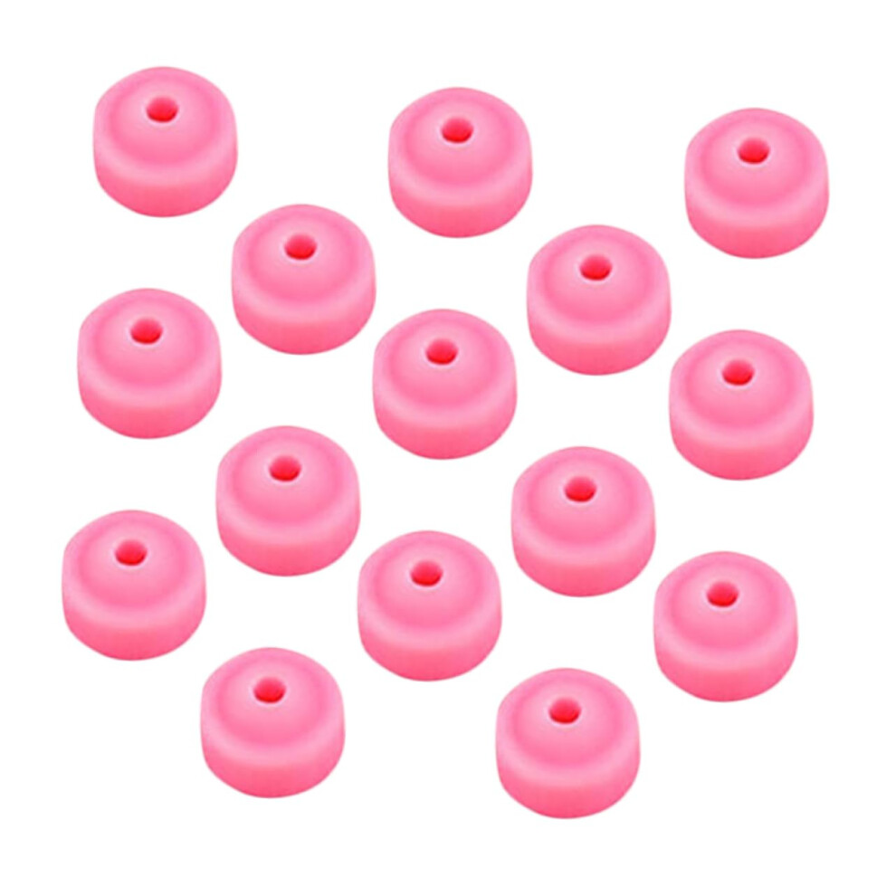15pcs Nail Drill Bit Covers Silicone Dust Caps for Manicure Tools with Secure Bit Protection