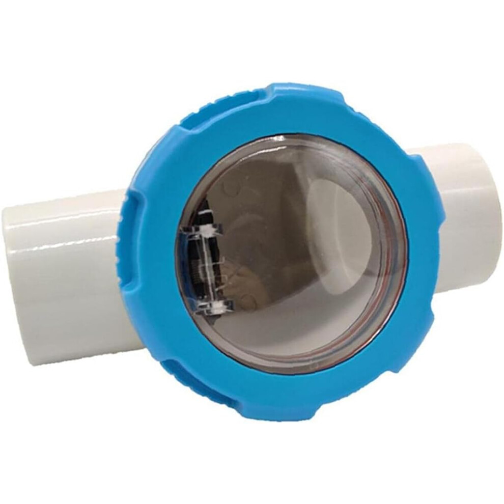 Backflow Accessories For Pool Equipment, Visible Check Valve With Wide Range Of Uses Transparent Design, Non Return One-Way Pipe Valve Featuring Easy 9433291273920