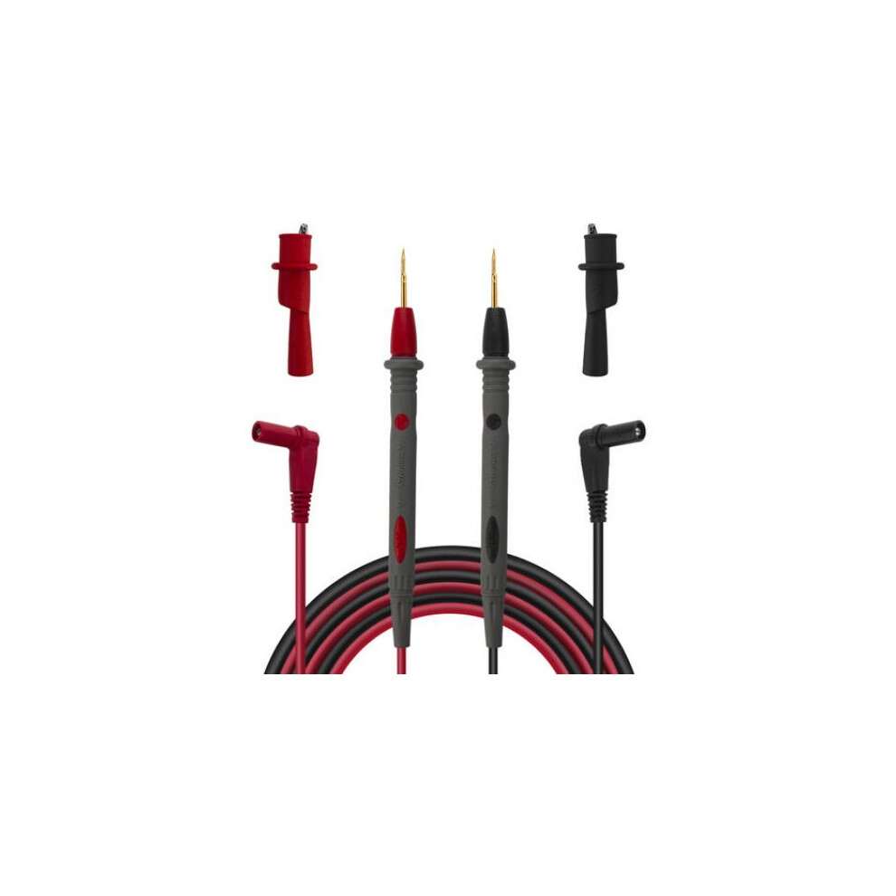 Electronics Repair Multimeter Leads, Universal Compatibility With Most Digital Multimeters, Wide Range Testing Kit, Comfort Grip Probes For Precision 9173940951433