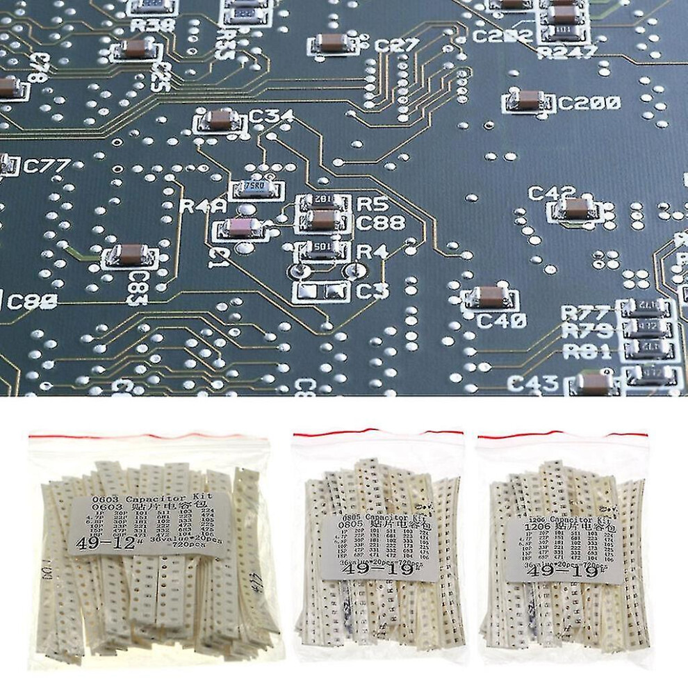 Precision Smd Capacitor Assortment For Electronics Makers, Metal Film Resistors Offer Unparalleled Stability And Reliability In Your Projects 9433291275375