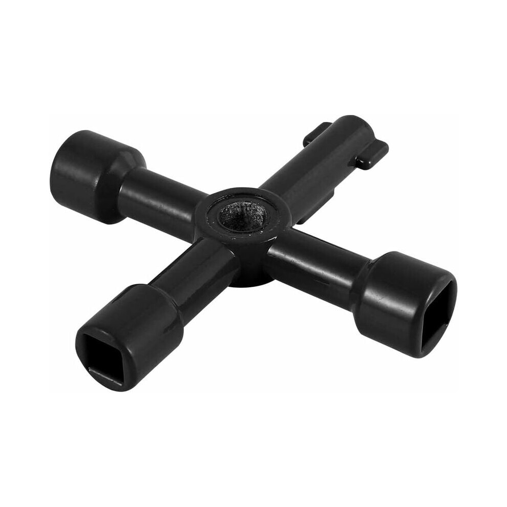 Durable Maintenance Key, 4 Shapes Utility Wrench Offers Versatility For Square, Triangle, And Button Locks, Wide Application Across Various 9423501430892