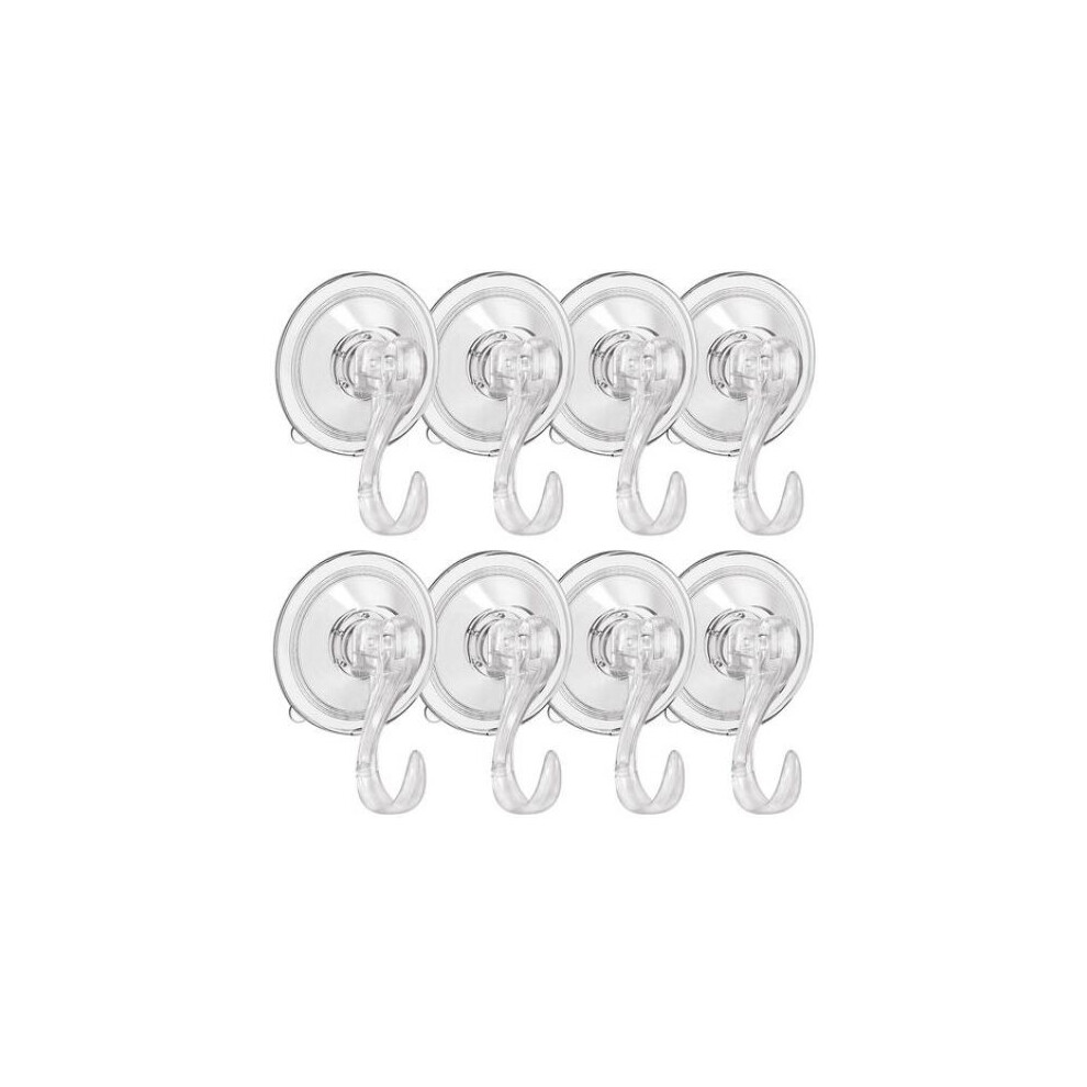 Durable Pvc Pad, Lever Lock Technology Enhances Stability Of Clear Reusable Suction Cup Hooks, Water-Resistant Material For Optimal Performance In 9340258974496