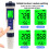 Digital PH Meter with 5-in-1 Function, High Precision Water Quality Analysis Tool, Multiparameter Water Test for Laboratory Testing Applications 2