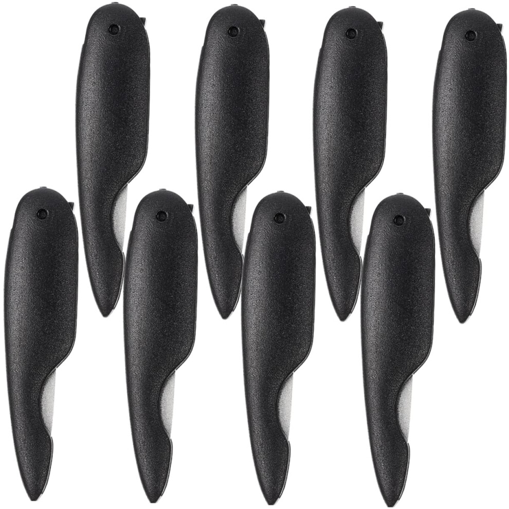 Mini Foldable Metal Nail File Set 8pcs DoubleSided Buffer for Manicure Pedicure Travel Use