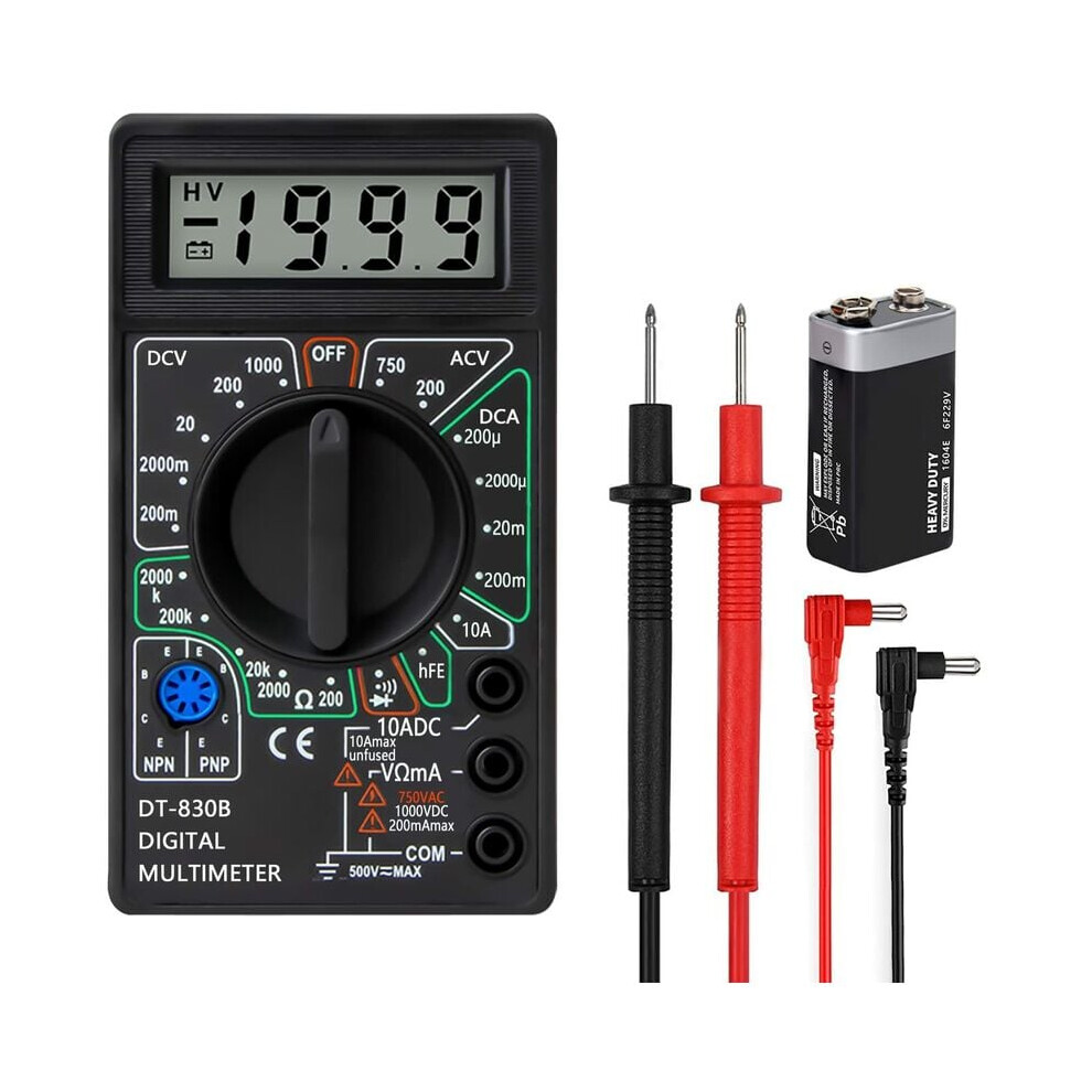 Innovative Digital Multimeter, Autoranging With Advanced Diode Testing, Perfect For Electronics Hobbyists And Professionals 9169997679963