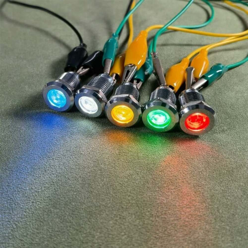 Ενδεικτική λυχνία LED για βιομηχανικό εξοπλισμό, μεταλλική λυχνία σήματος 2
