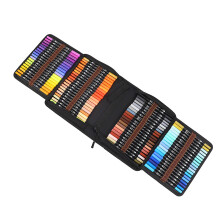 Palette Prodigy -kaksoiskärkiset sivellinkynät, vertaansa vailla oleva eloisuus, kannettava ja kestävä pussi, 24 huolellisesti valittua