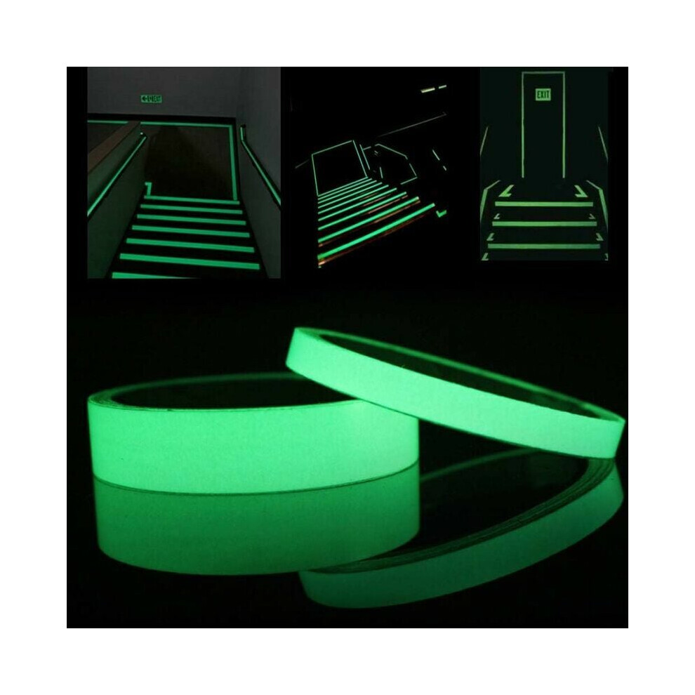 Flexible Removable Glow Tape, Strong Adhesion Photoluminescent Safety Egress Markers For Customizable Safety Solutions 9423501430021