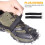 Παγοδρόμια Winter Trail Crampon, Ανθεκτική πλάκα από χάλυβα με 19 αντιολισθητικές ακίδες, 2