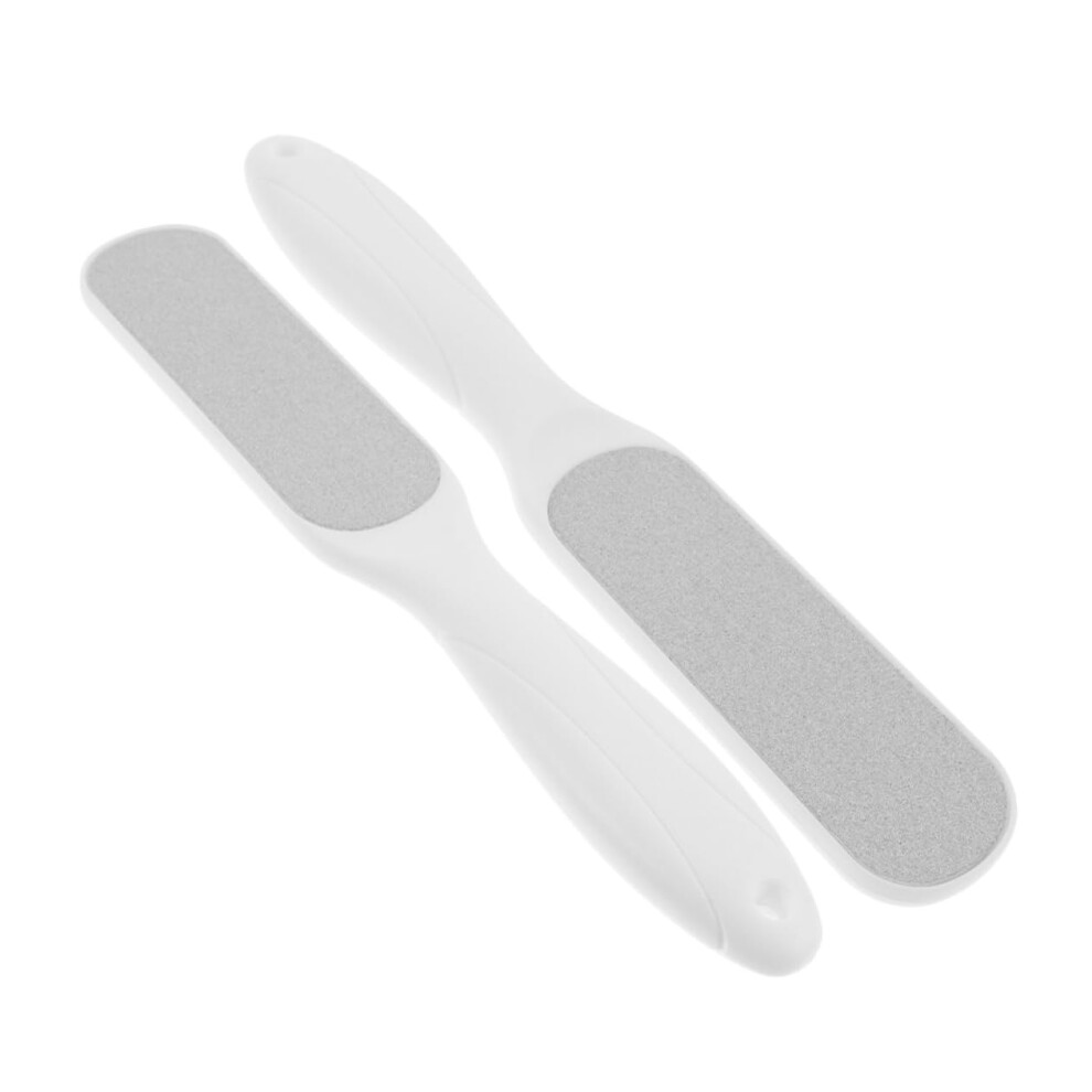 DualSided Foot File Callus Remover with Ergonomic Grip for Pedicure and Dead Skin Removal, 2pcs