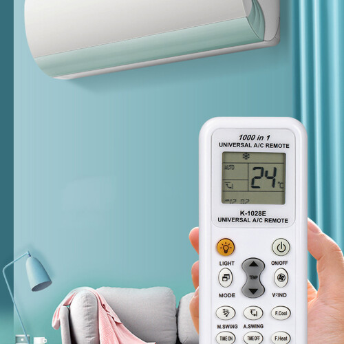 Télécommande universelle pour climatiseur : conception ergonomique pour un confort d’utilisation optimal, programmation simple pour une 1