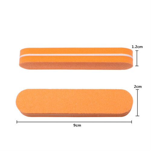 50pcs Mini Nail Buffer Block 100/180 Grit Soft Sponge Nail File Buffer for Quick Manicure 1