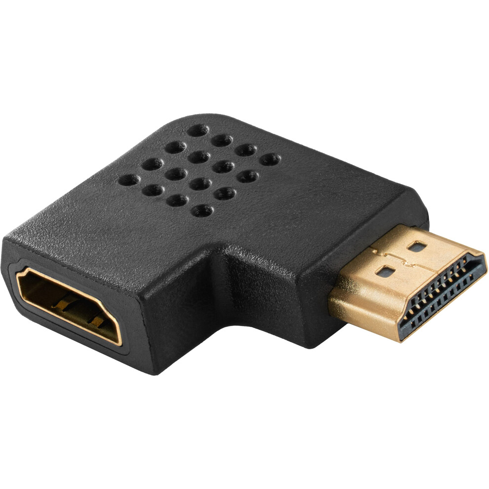 Hdmi Right Angle Adapter 270 & 90 Degree Goldplated 19 Pin For Hdtv Monitor Projector 9450606176707