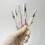 PMU Microblading Eyebrow Mapping Pen Set, 0.8mm Fine Tip, MultiColor, Easy Clean Ink 4
