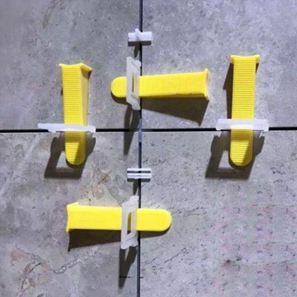 100Pcs Pvc Tile Level Spacers | Floor Leveling System For Tile Laying 8191381099935