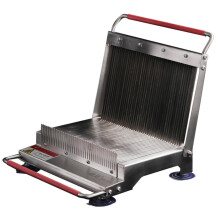Manual Stainless Steel Vegetable Slicer 8mm with NonSlip Suction Base for Restaurant Kitchen