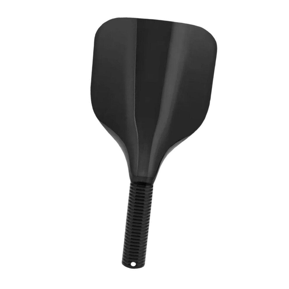 Hairdresser Face Shield With Ergonomic Grip For Salon Hair Cutting And Hairspray Protection, Black 9113335399457