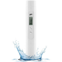 pH-Meter im Stiftformat mit Bildschirm, hochempfindlicher Titanlegierungssonde, Säuremessgerät mit automatischer Temperaturkompensation,