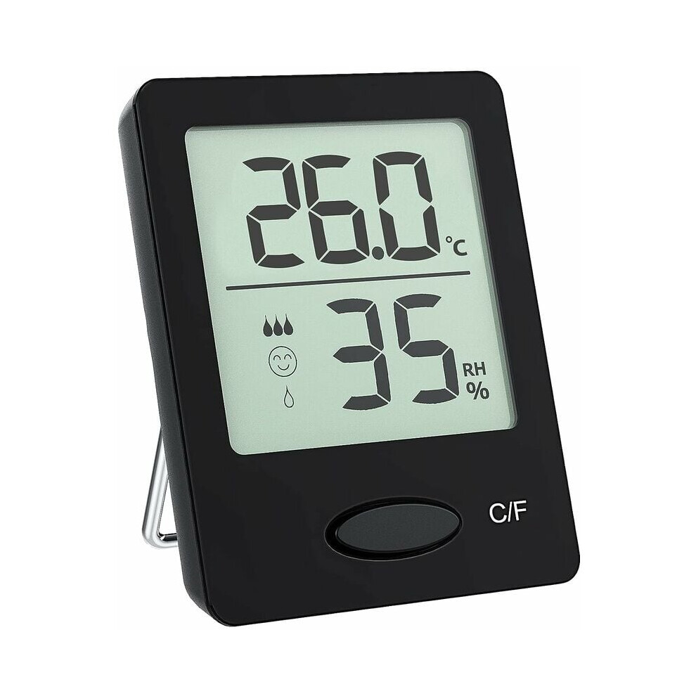 Hygrometer Indoor Thermometer, Digital Humidity Gauge with Easy Read Display & 10S Refresh Rate for Home, Baby Room