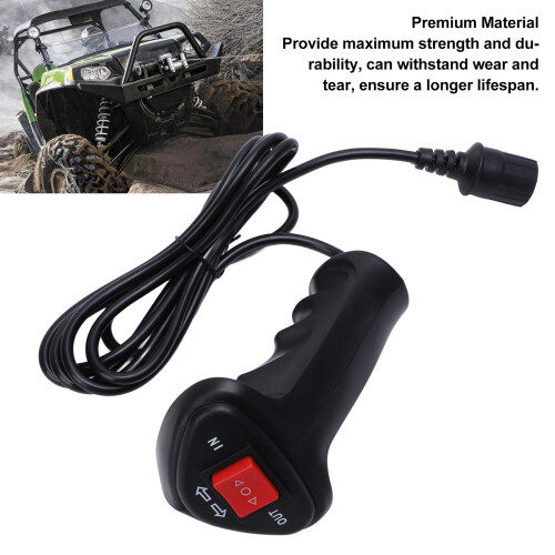 Kit de télécommande pour treuil, câble de 7,5 pieds, ABS 2