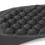 Ginocchiere e gomitiere antiscivolo in EVA per bambini, nero, 39 cm 4
