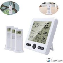 Einstellbare Kalibrierung, Innen- und Außenthermometer mit wasserfestem Sensor und vielfältigen Anwendungsmöglichkeiten – bleiben Sie überall
