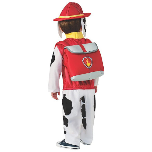 Στολή Marshall Paw Patrol για νήπια, Πλενόμενη στολή στο πλυντήριο με ρεαλιστικές 1